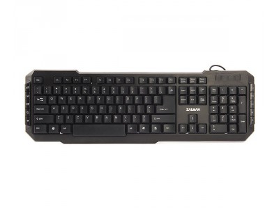 Клавиатура за компютър Zalman Multimedia Keyboard ZM-K200M USB